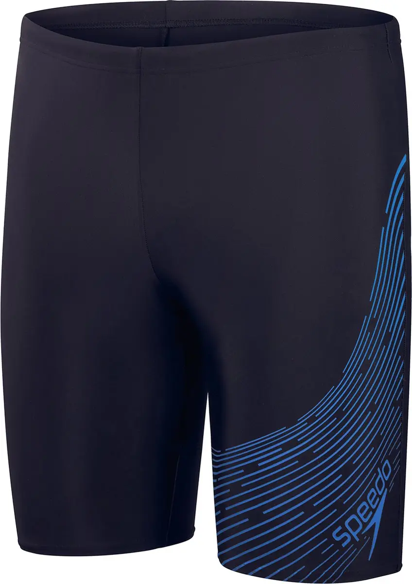 Speedo Medley Logo Jammer Marine/Blauw Heren Sportzwembroek