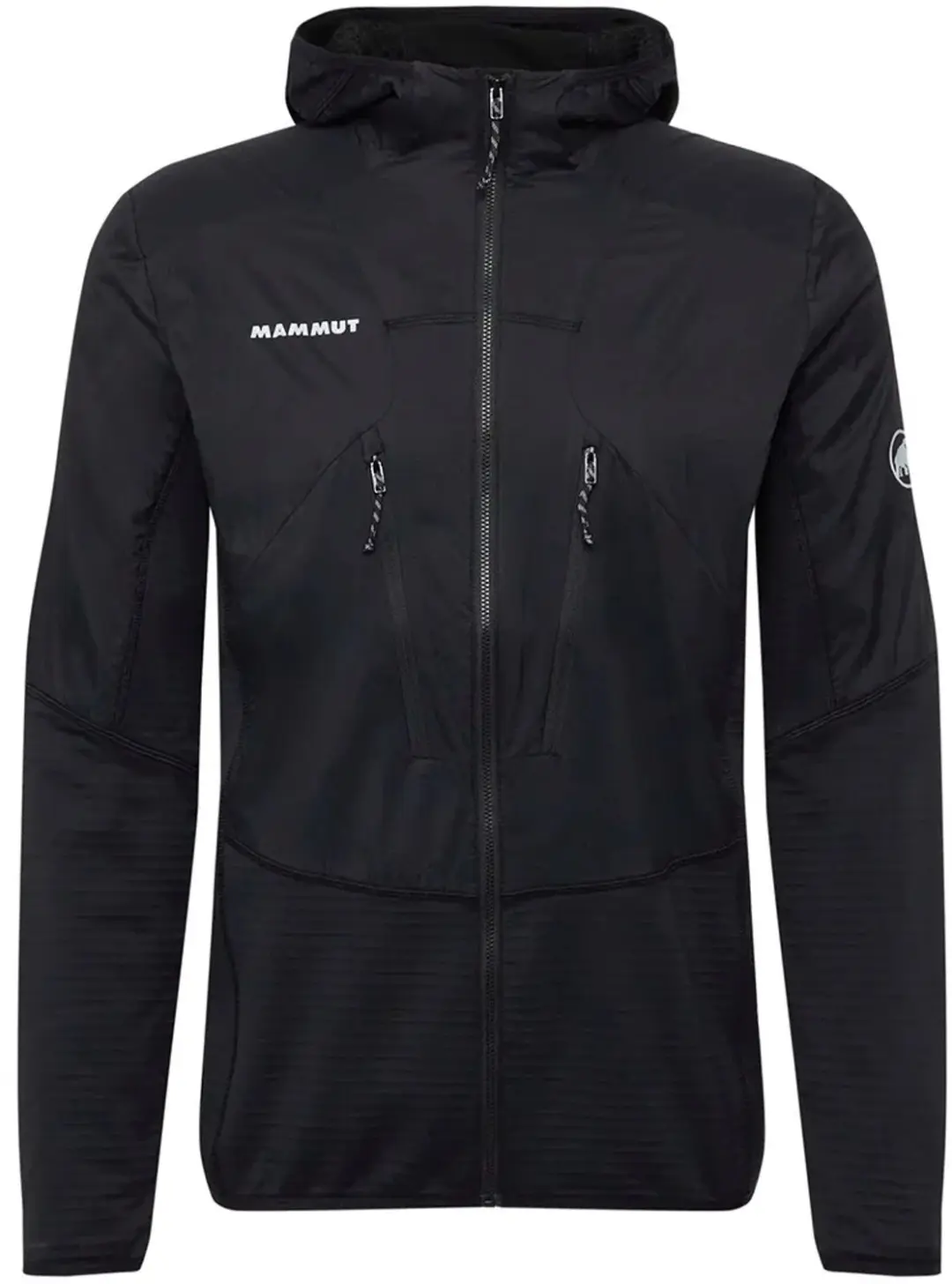 Mammut Aenergy Ml Hybrid Fleece Met Kap Zwart S Man