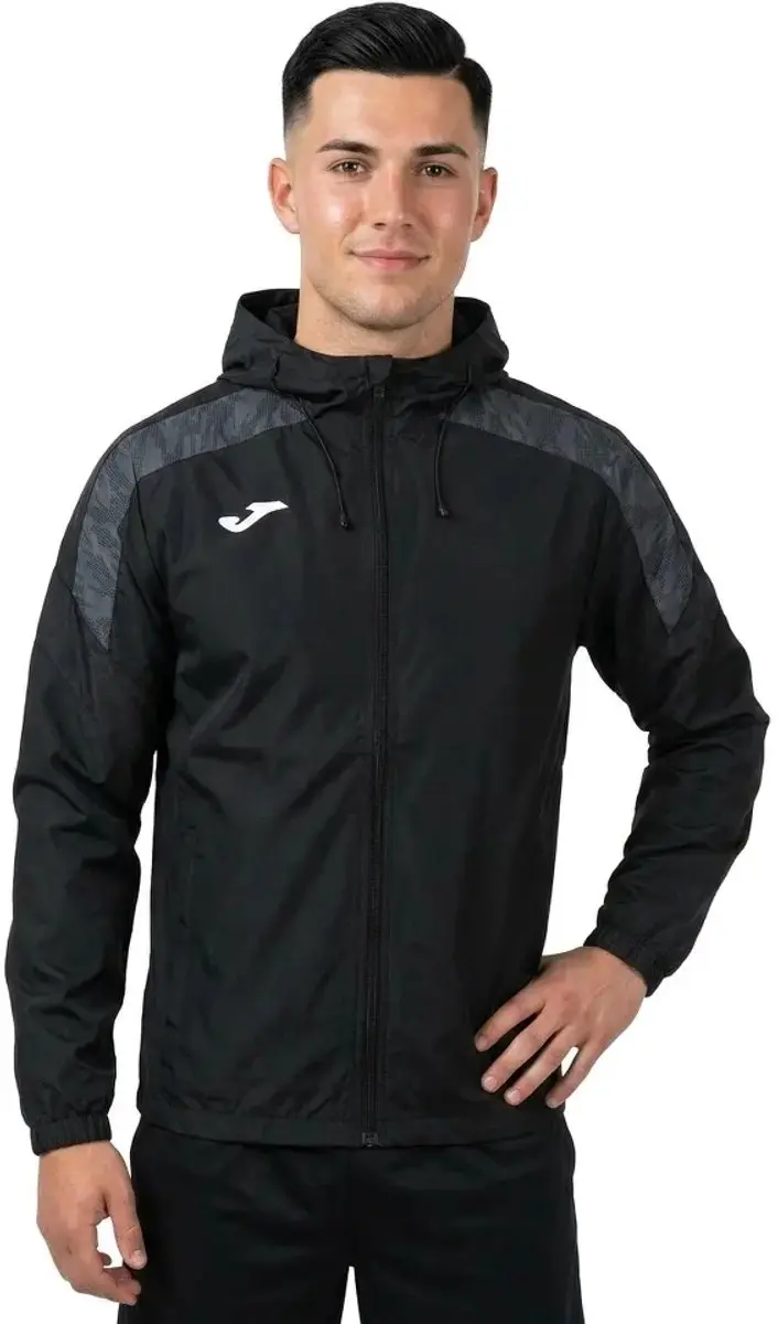 Joma Champions VIII WR Regenjas - Zwart S