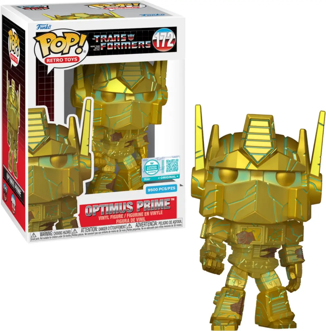 Funko POP! Optimus Prime DECO 172 Transformers 9500pcs Limited Edtion Supreme Ex