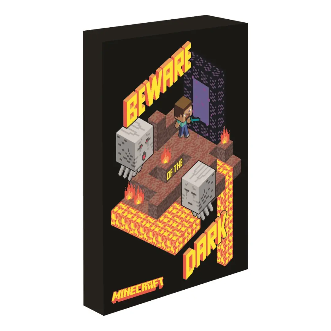Minecraft Light Canvas 40X30 Cm