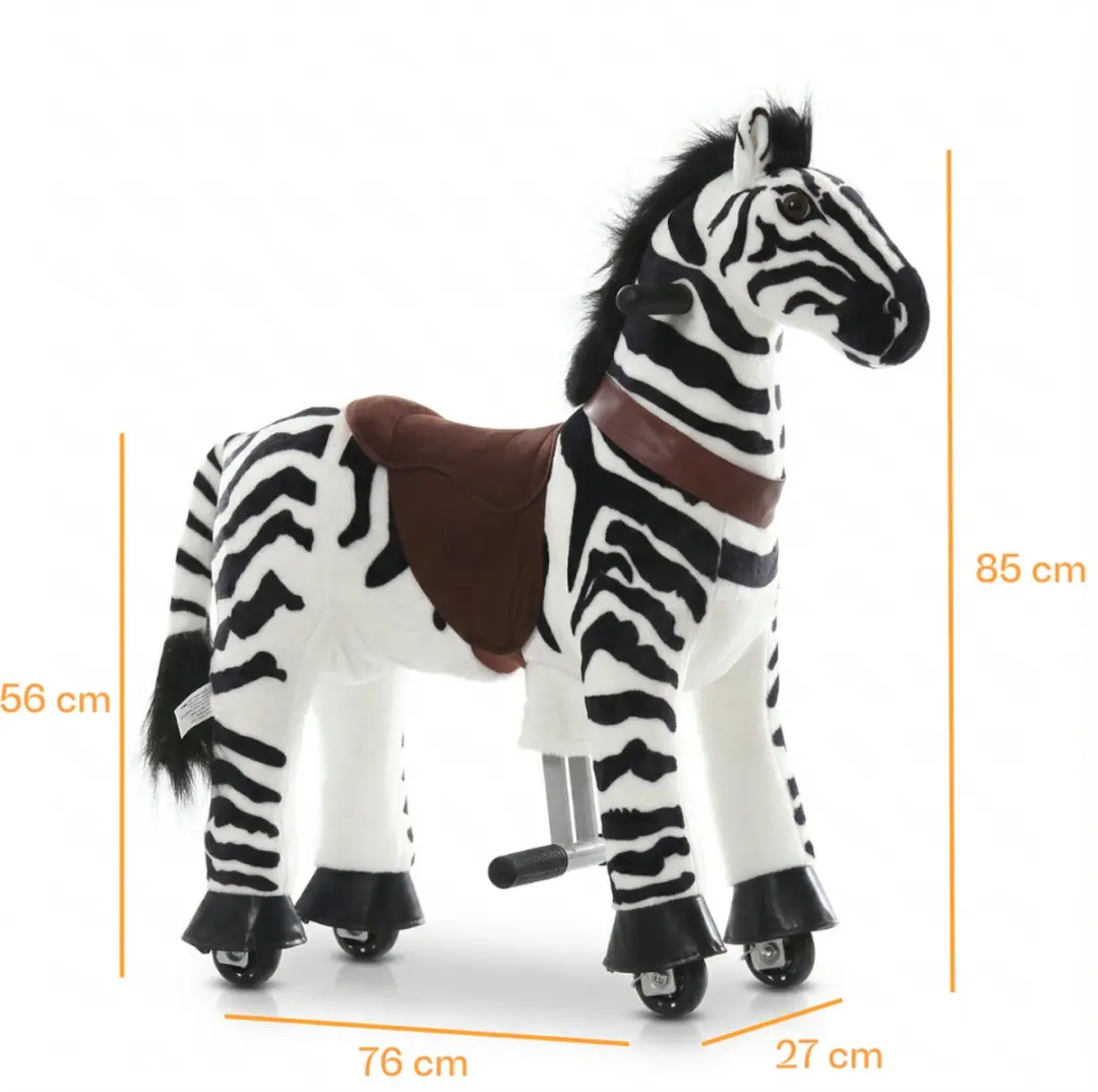 Vrooomy Mechanisch Zebra S Rijpaard 5100665 - Zwart - afbeelding 6 van 6