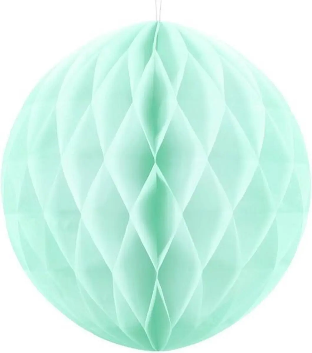 Honeycomb Bal Mintgroen 30cm