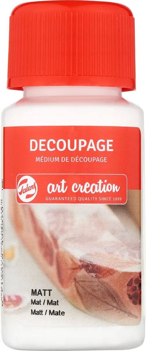 TAC Decoupage Lijmlak Mat 50 ml Transparant
