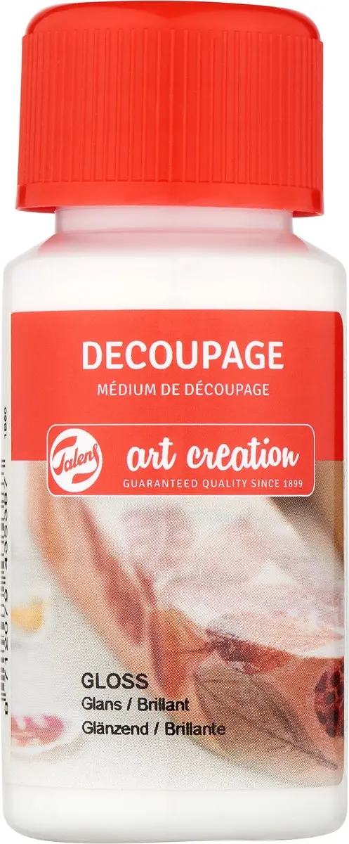 TAC Decoupage Lijmlak Glans 50 ml Transparant