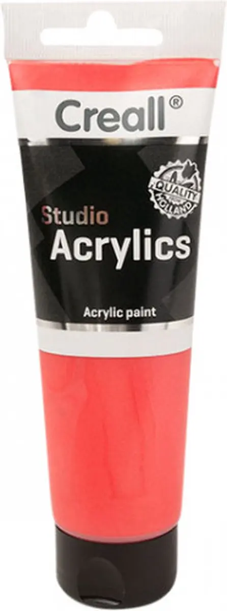 Acrylverf creall studio acrylics metallic red