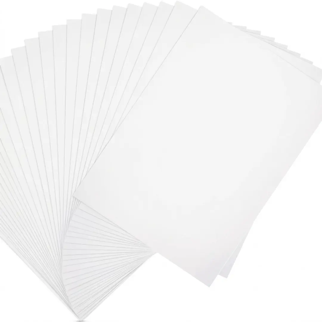 Wit carbonpapier vellen set 30 stuks A4 formaat transfer papier voor overtrekken