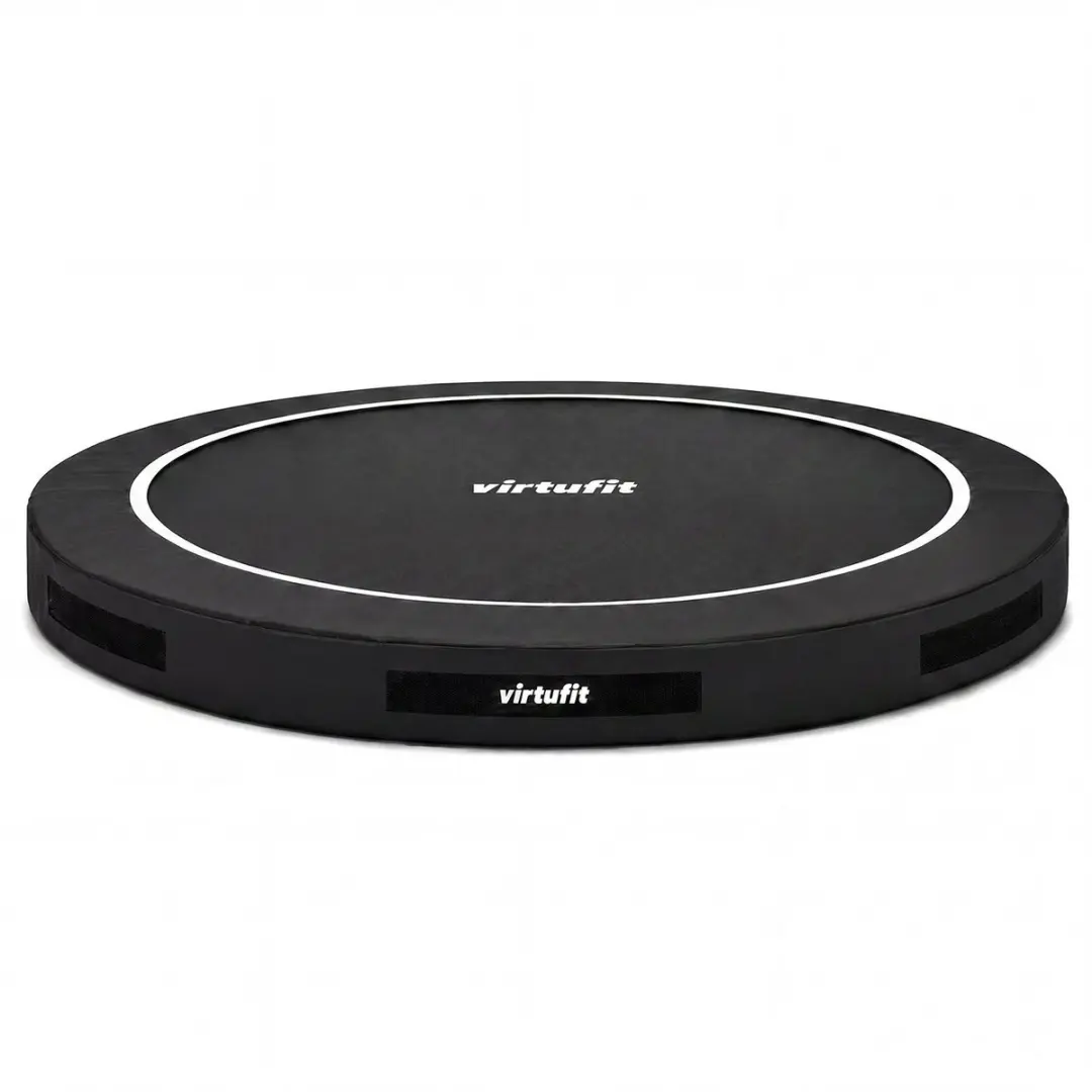Virtufit Inground Trampoline Ø305cm - Zwart - afbeelding 6 van 6