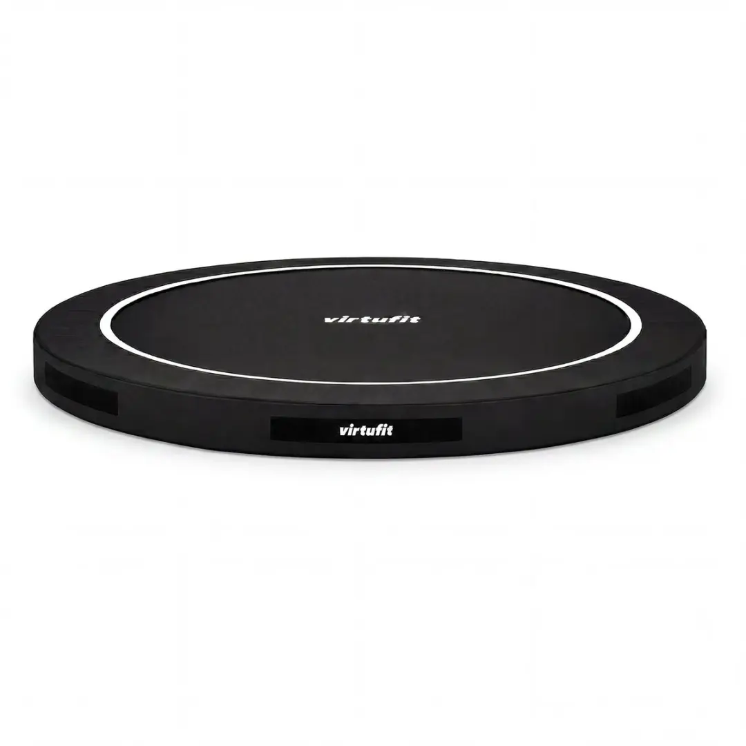 Virtufit Inground Trampoline Ø366cm - Zwart - afbeelding 3 van 6
