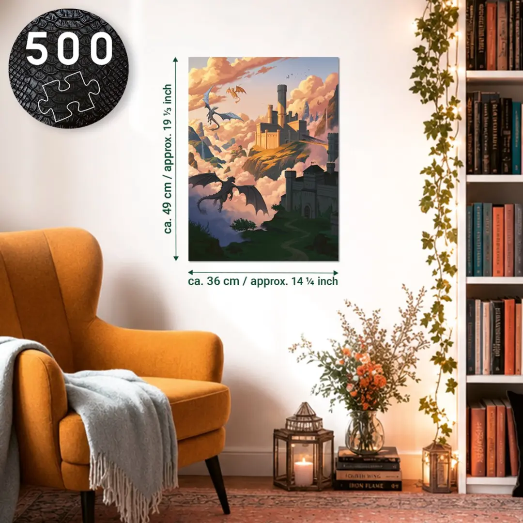 Ravensburger Onyx Storm 500 Puzzel - afbeelding 5 van 6