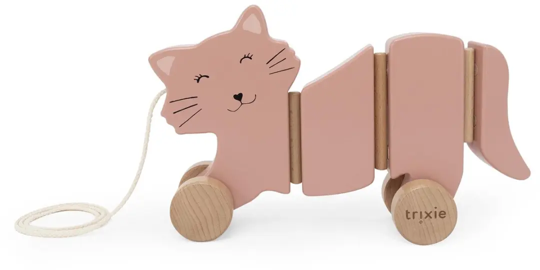 Trixie Houten Waggel Trekspeeltje Mrs. Cat