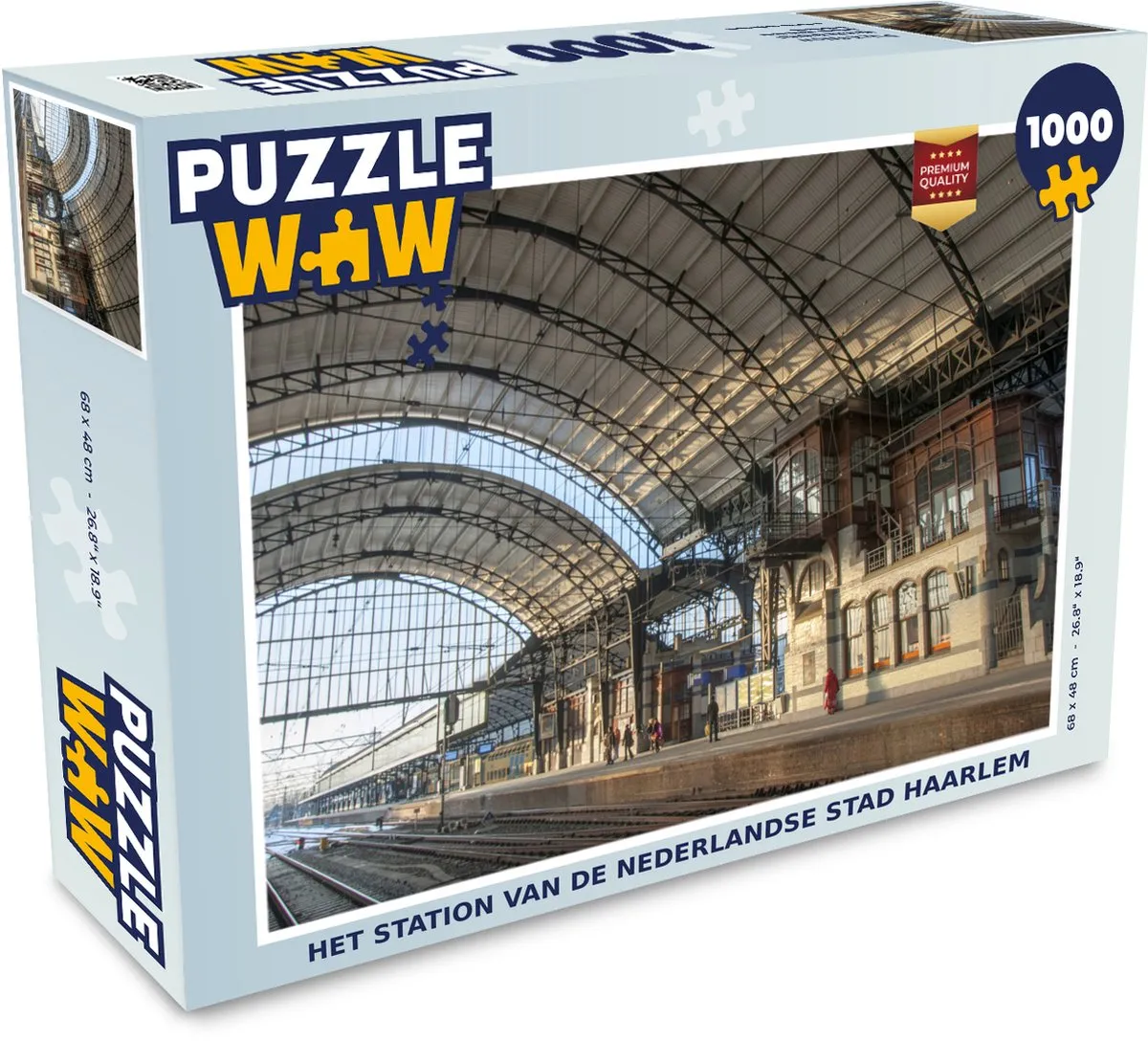 PuzzleWow Haarlem Legpuzzel 1000 Stuks