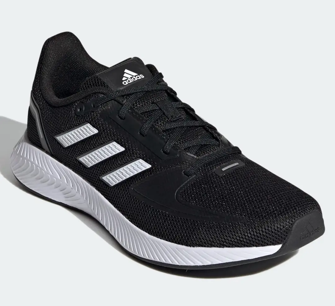 adidas Runfalcon 2.0 Dames Sneakers - 39 1/3 - Core Black/Wit/Grijs - afbeelding 2 van 6