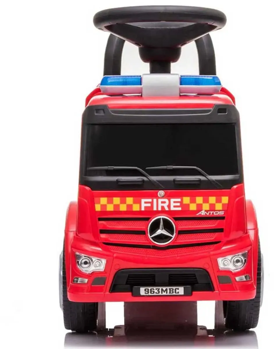 Brandweerwagen Sonic Mercedes Truck Actros Rood