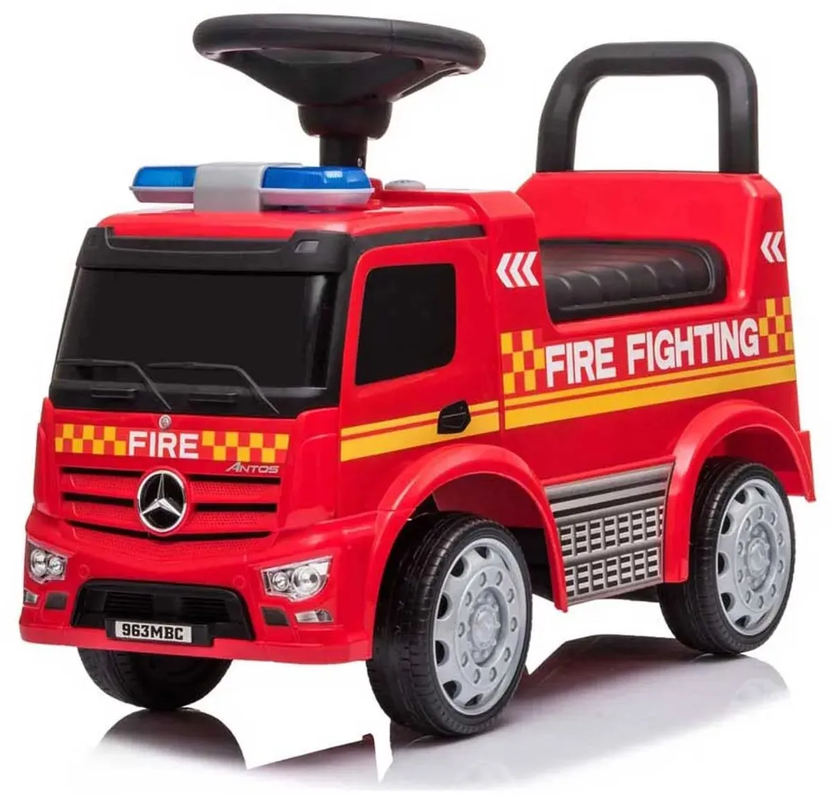 Brandweerwagen Sonic Mercedes Truck Actros Rood