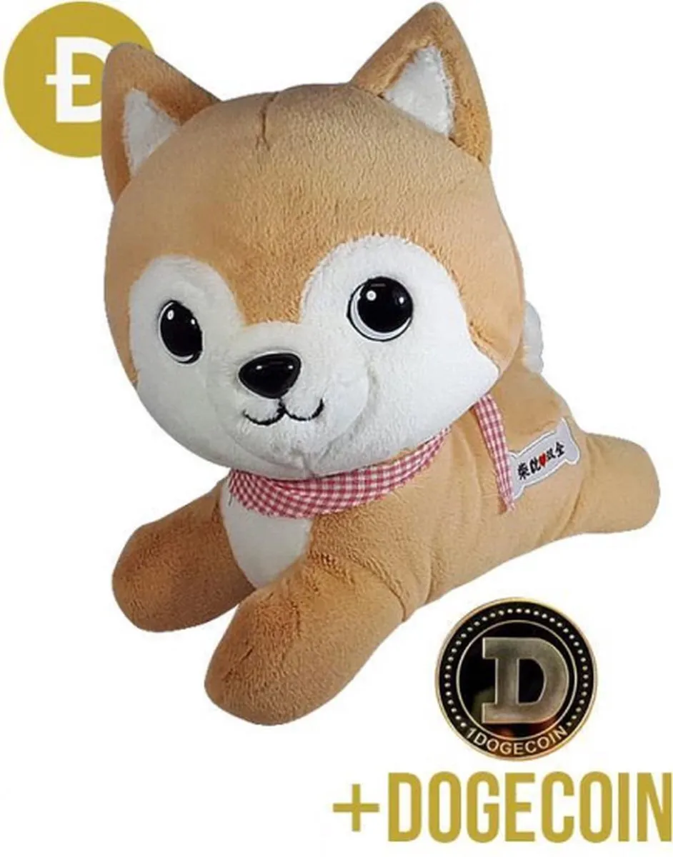 Topknuffels Dogecoin Shiba Hond Plush