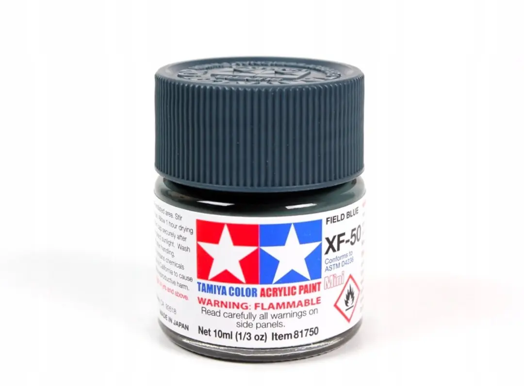 Tamiya Acrylverf Veldblauw Mat 10ml XF-50