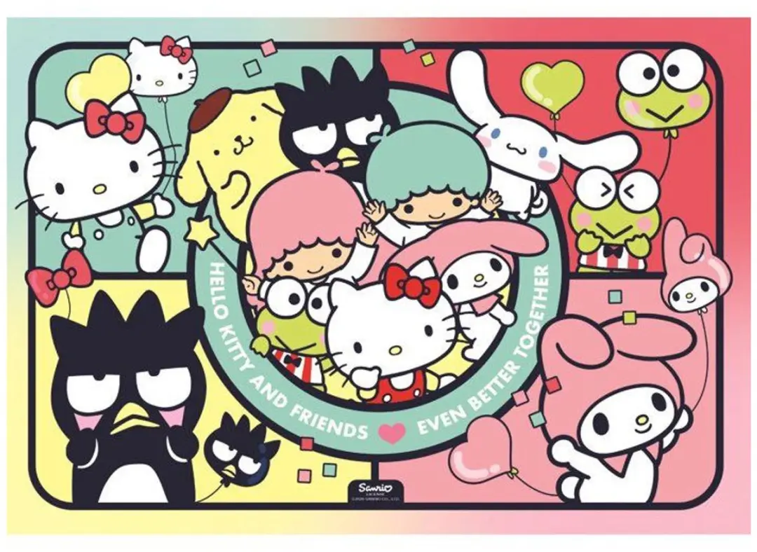 Clementoni Hello Kitty Puzzel 104 Stukjes - afbeelding 5 van 6