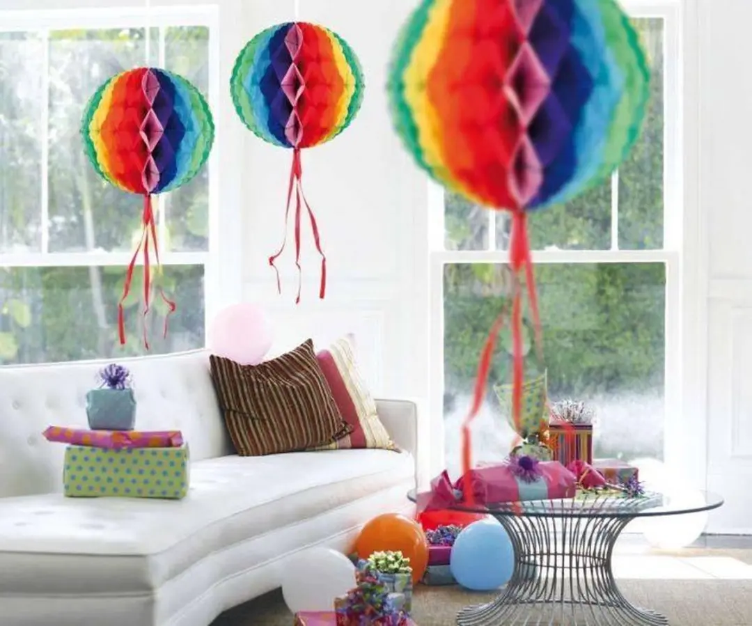 Honeycomb Folat Multicolor - 30 cm