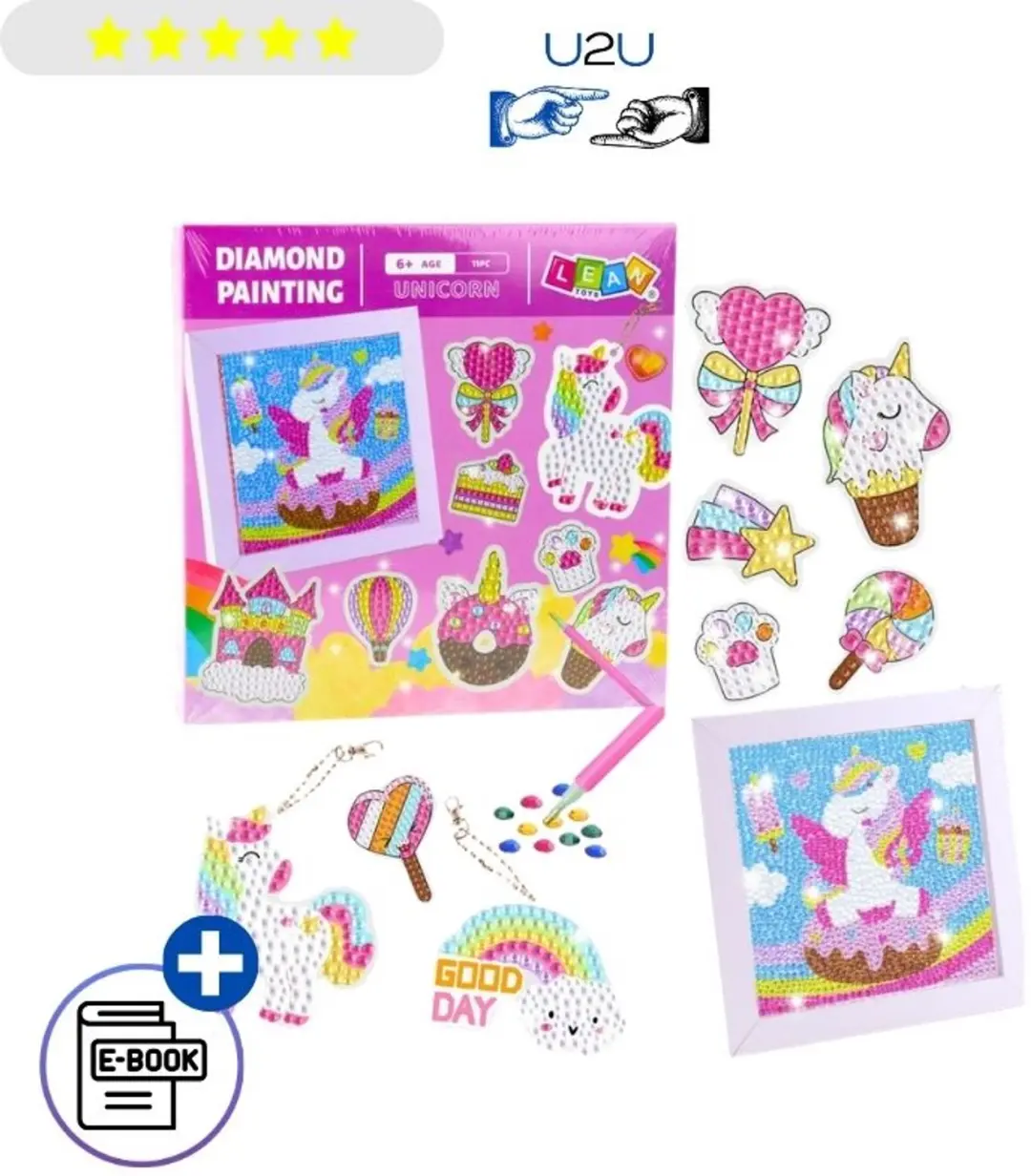 Diamond Painting Set Unicorn
