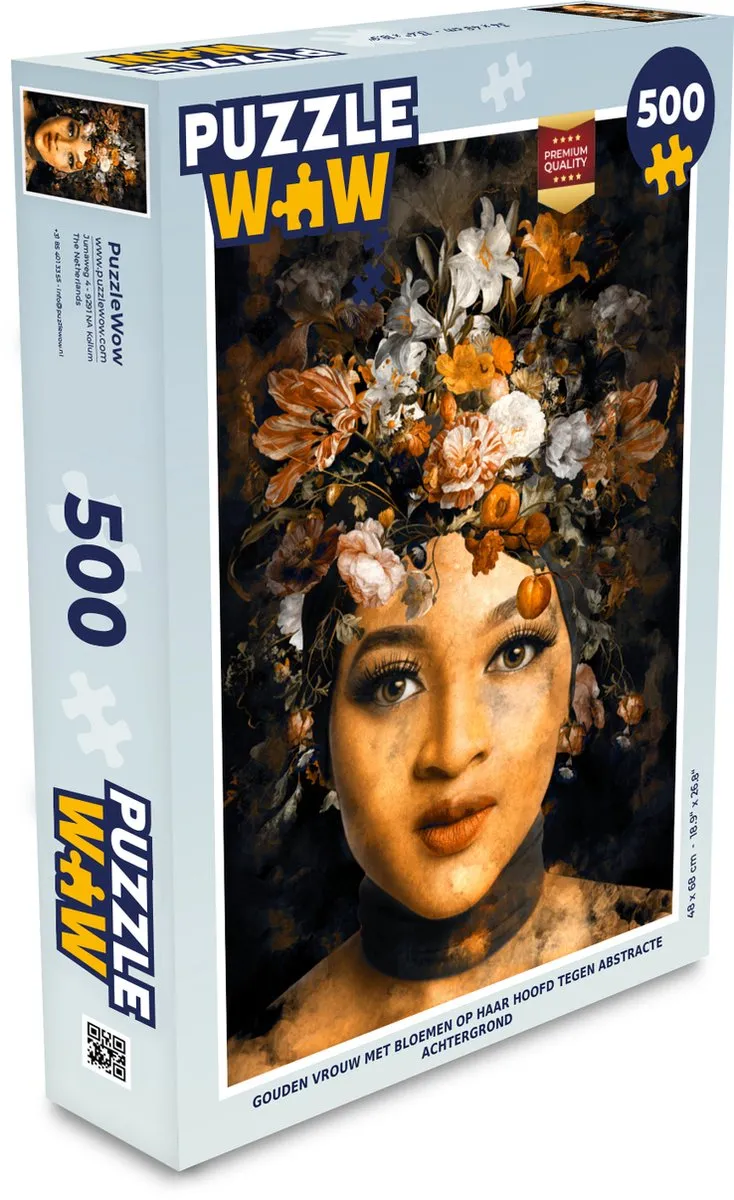 PuzzleWow Flora Legpuzzel 500 Stuks