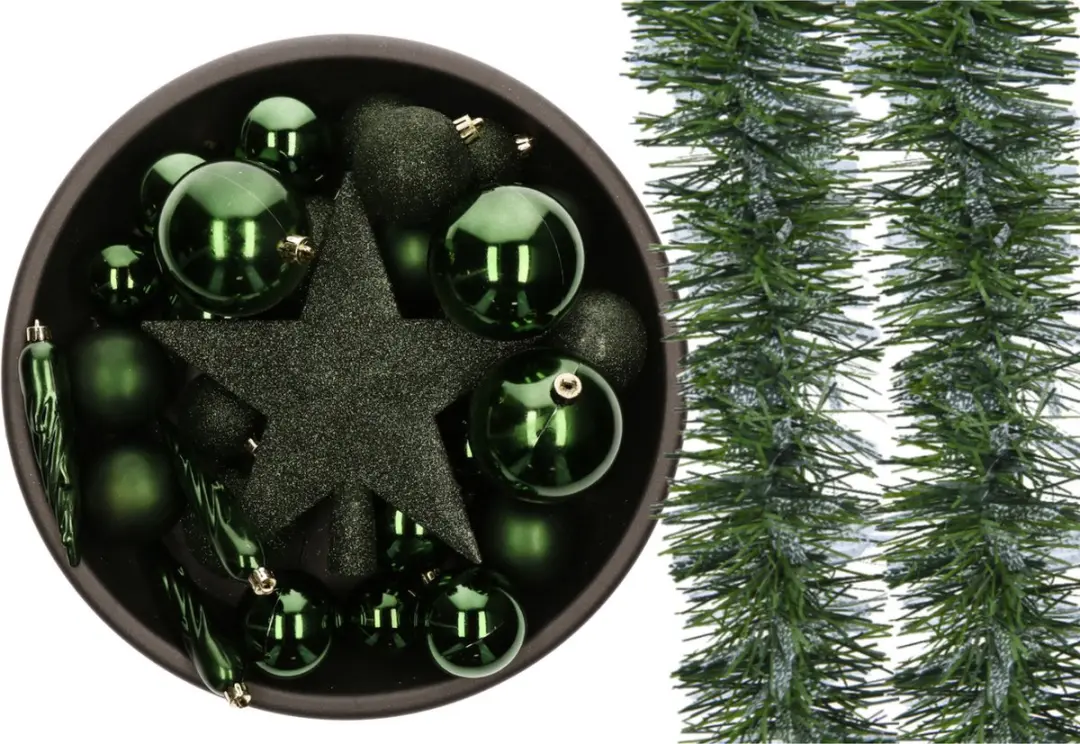 Kunststof kerstballen