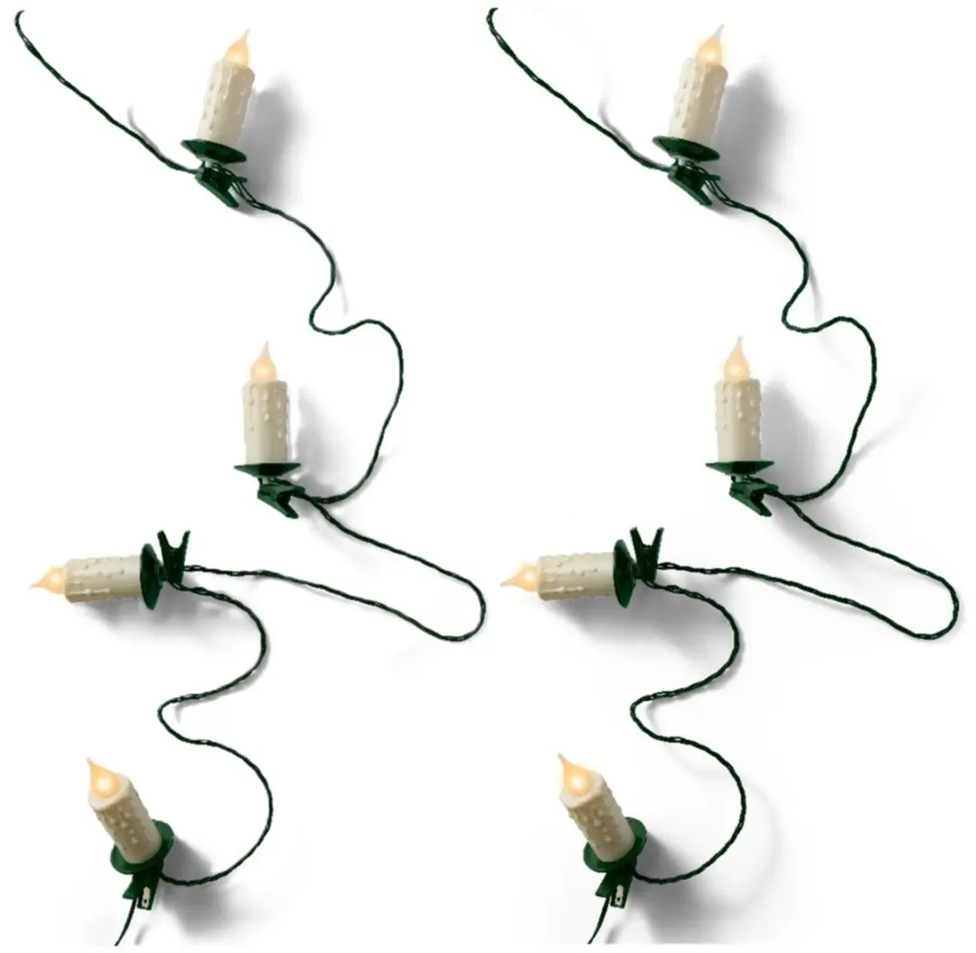 2x lumineo kaarsen verlichting