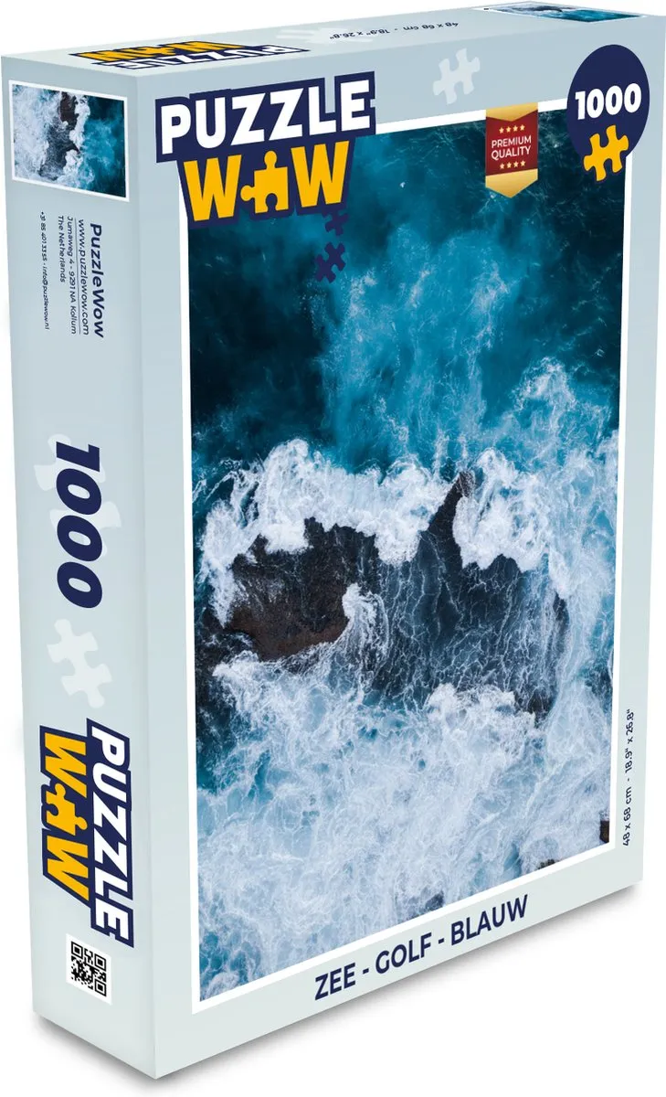 PuzzleWow Zee Golf Legpuzzel 1000 Stuks