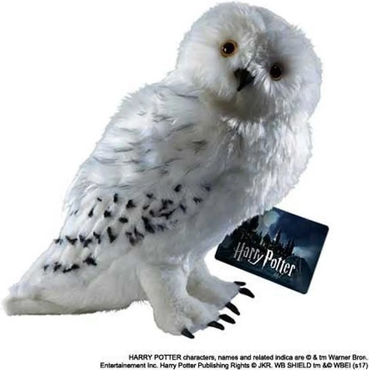 Harry Potter Hedwig Plush Sneeuwuil 12 inch - Multicolor