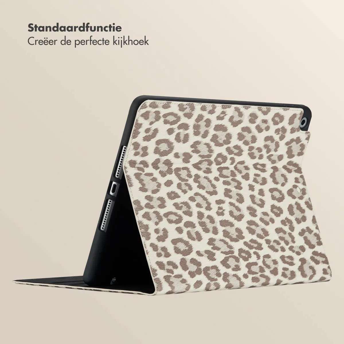 Selencia Tablethoes Sabi - Apple iPad 10.2" - Beige