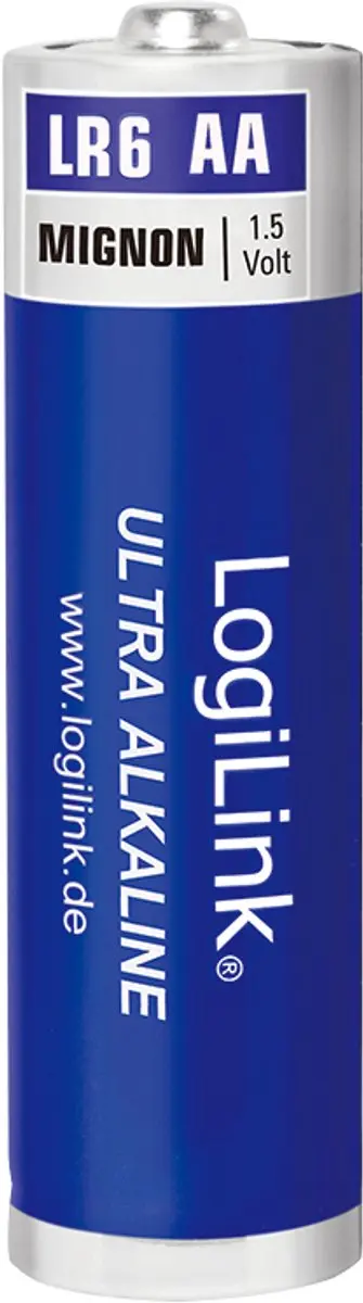 Logilink AA Alkaline Batterijen 1.5V - 8 Stuks - afbeelding 4 van 5