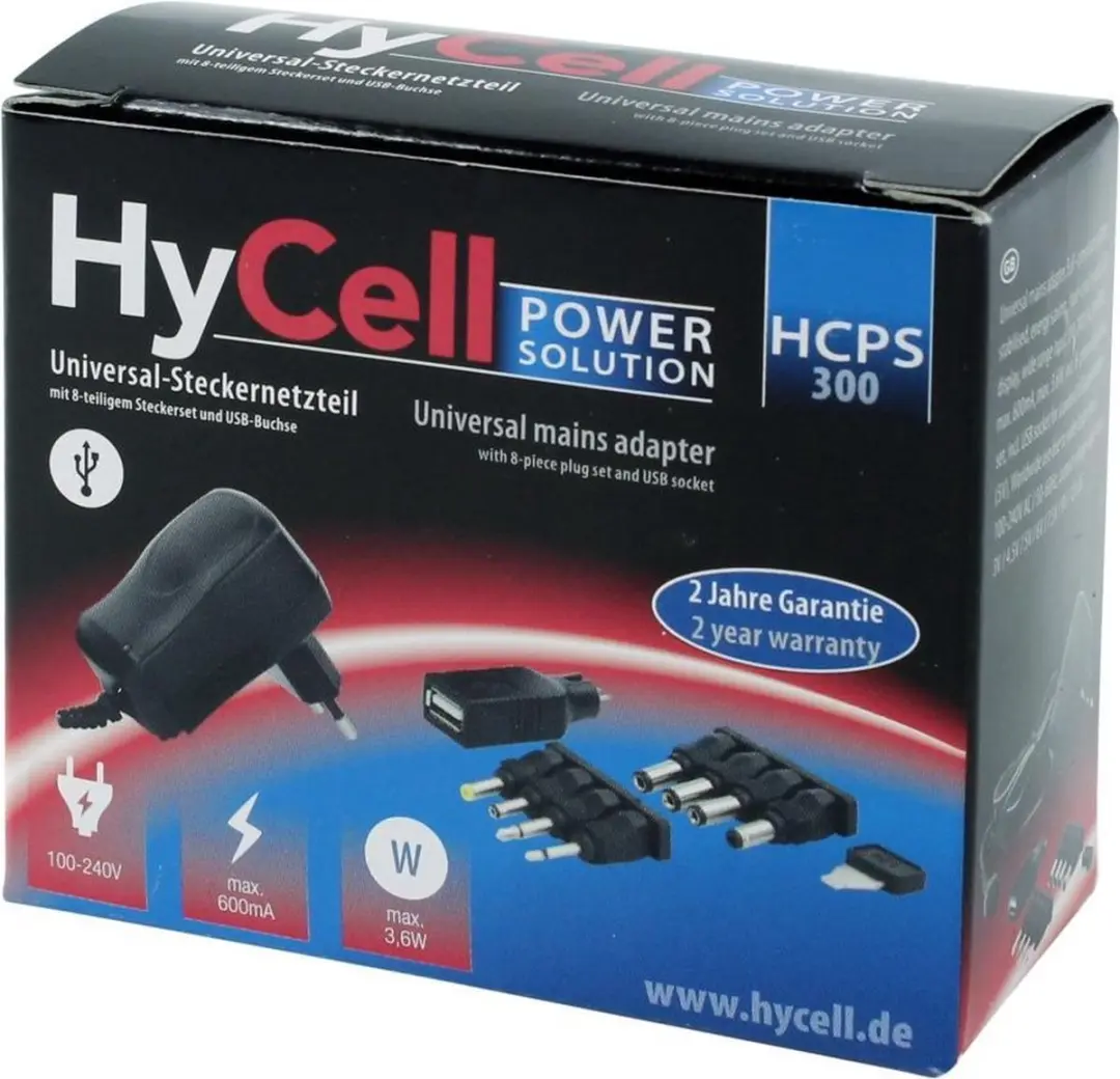 HyCell Oplader HCPS 3.6 1201-0005