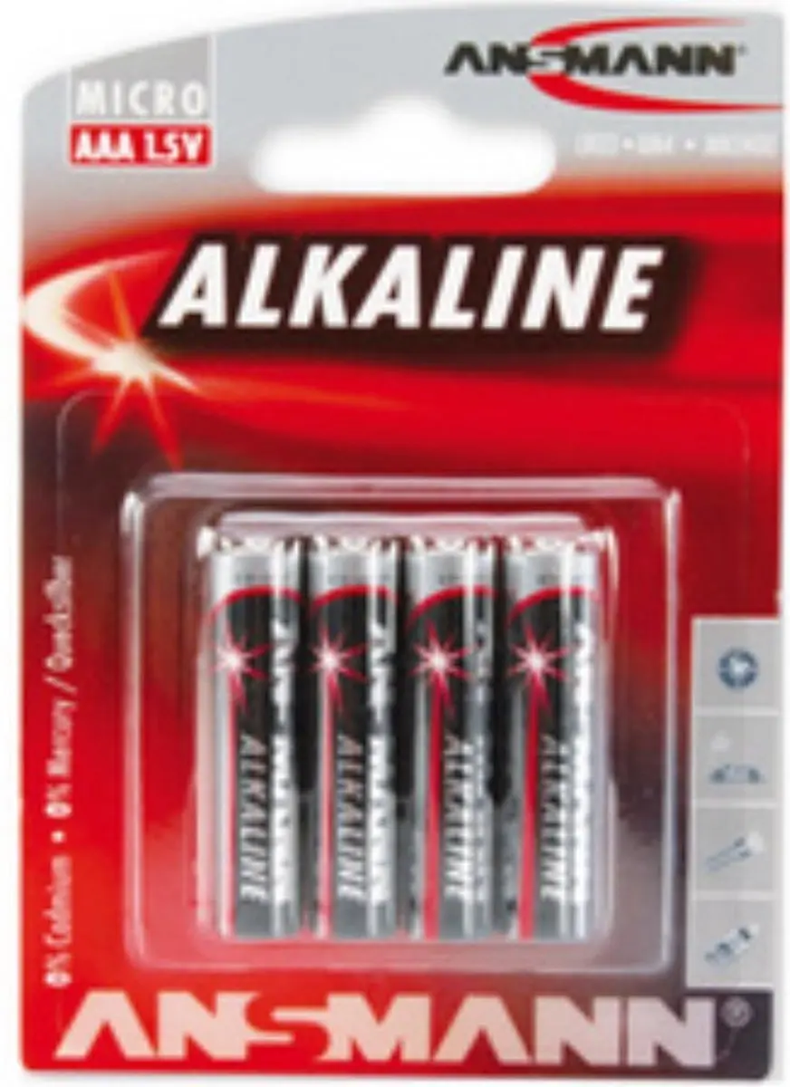 Ansmann AAA Batterijen