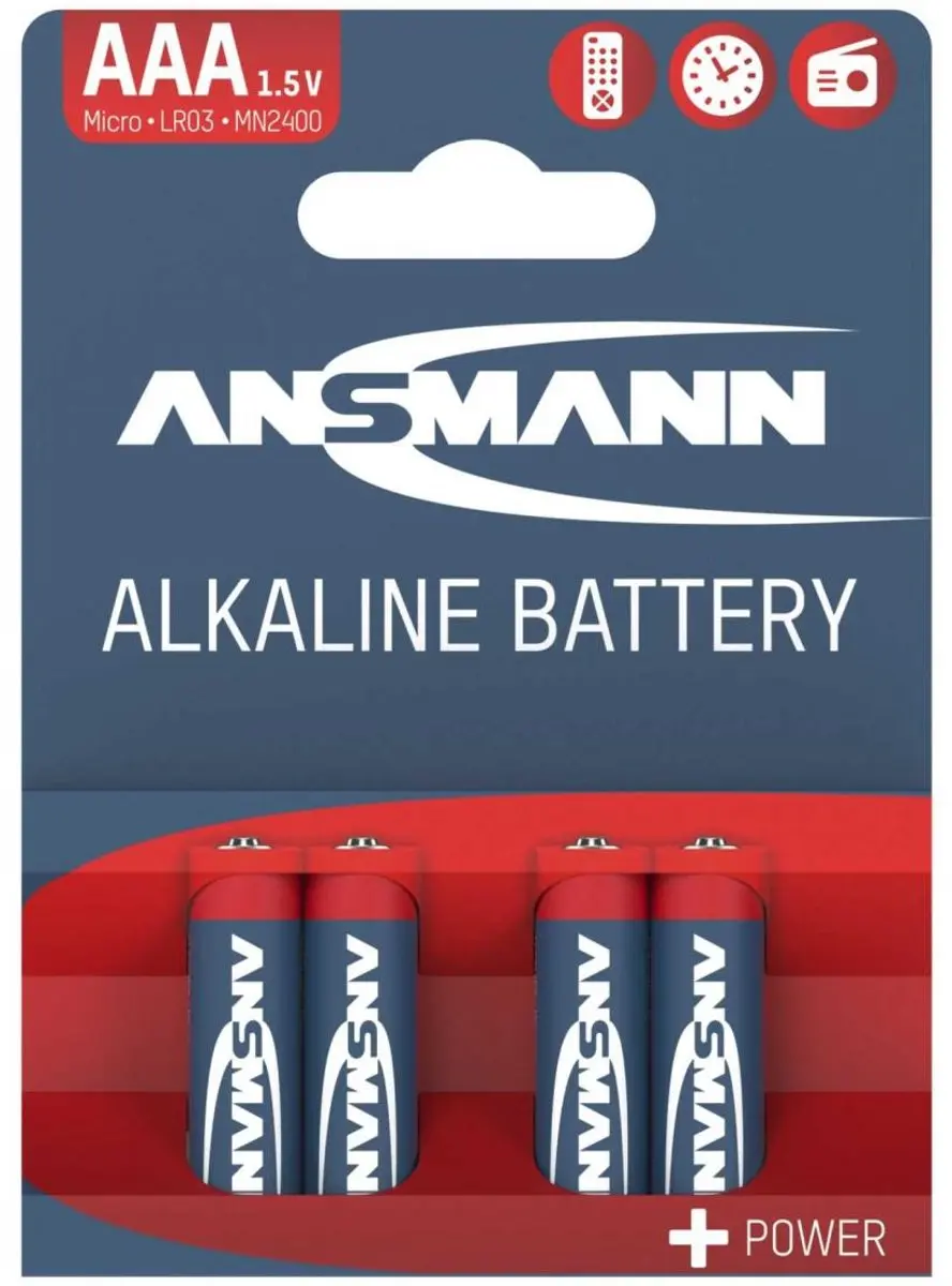 Ansmann AAA Batterijen - 4 Stuks - afbeelding 2 van 6