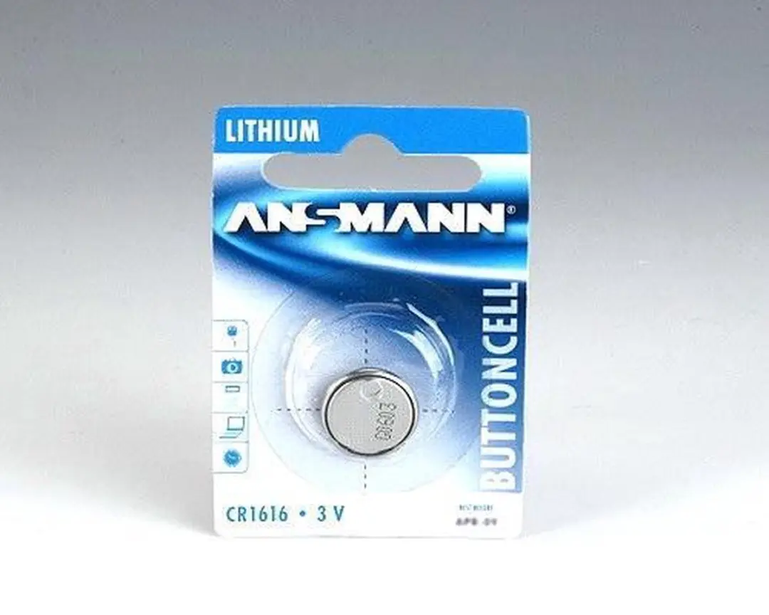 Ansmann Lithium CR 1616 Knoopcelbatterij 10mAh