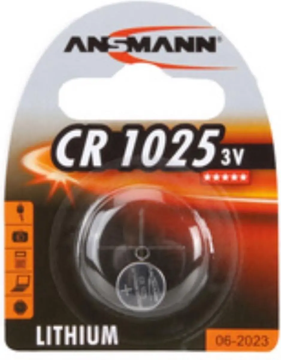 Ansmann Lithium CR 1616 Knoopcelbatterij 10mAh - afbeelding 4 van 5