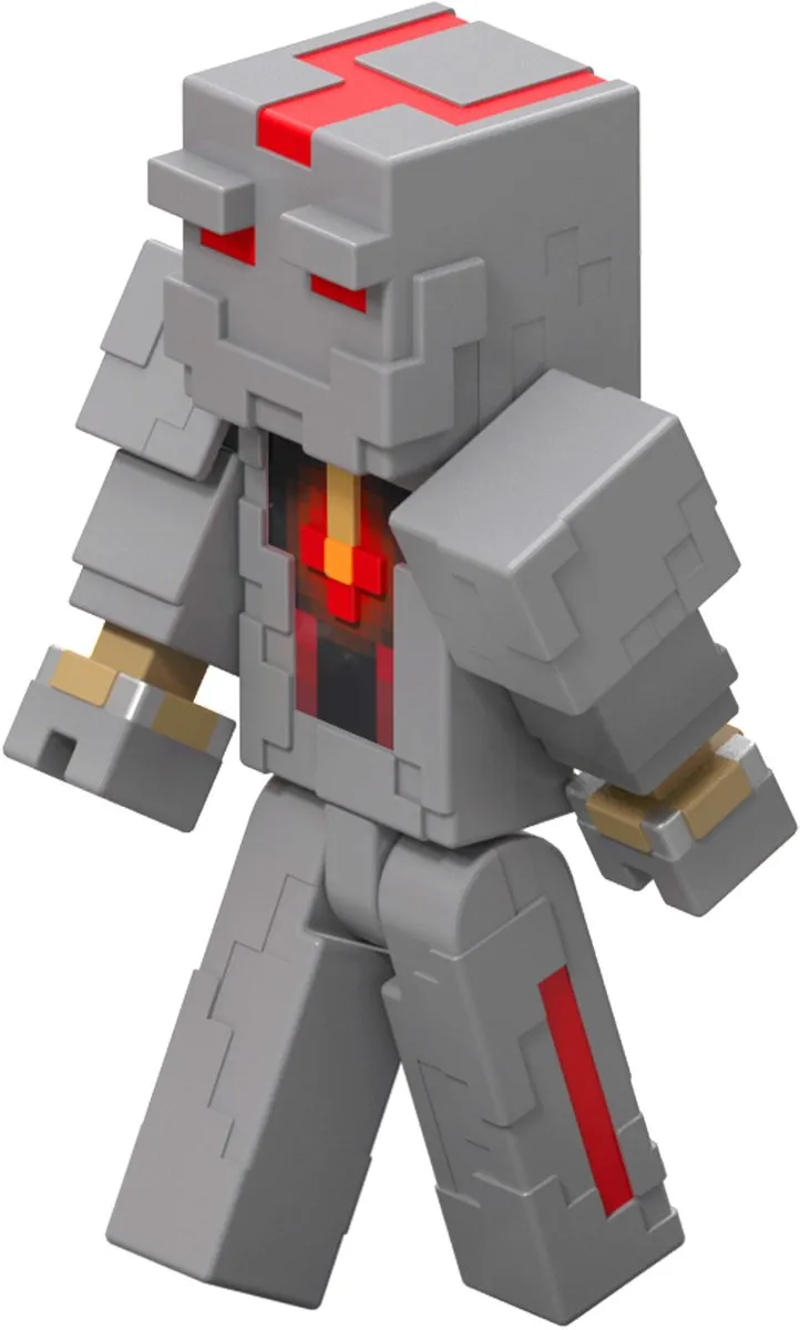 Minecraft Redstone Charged Protector Vuurwerklanceerder JKK10 - Meerkleurig