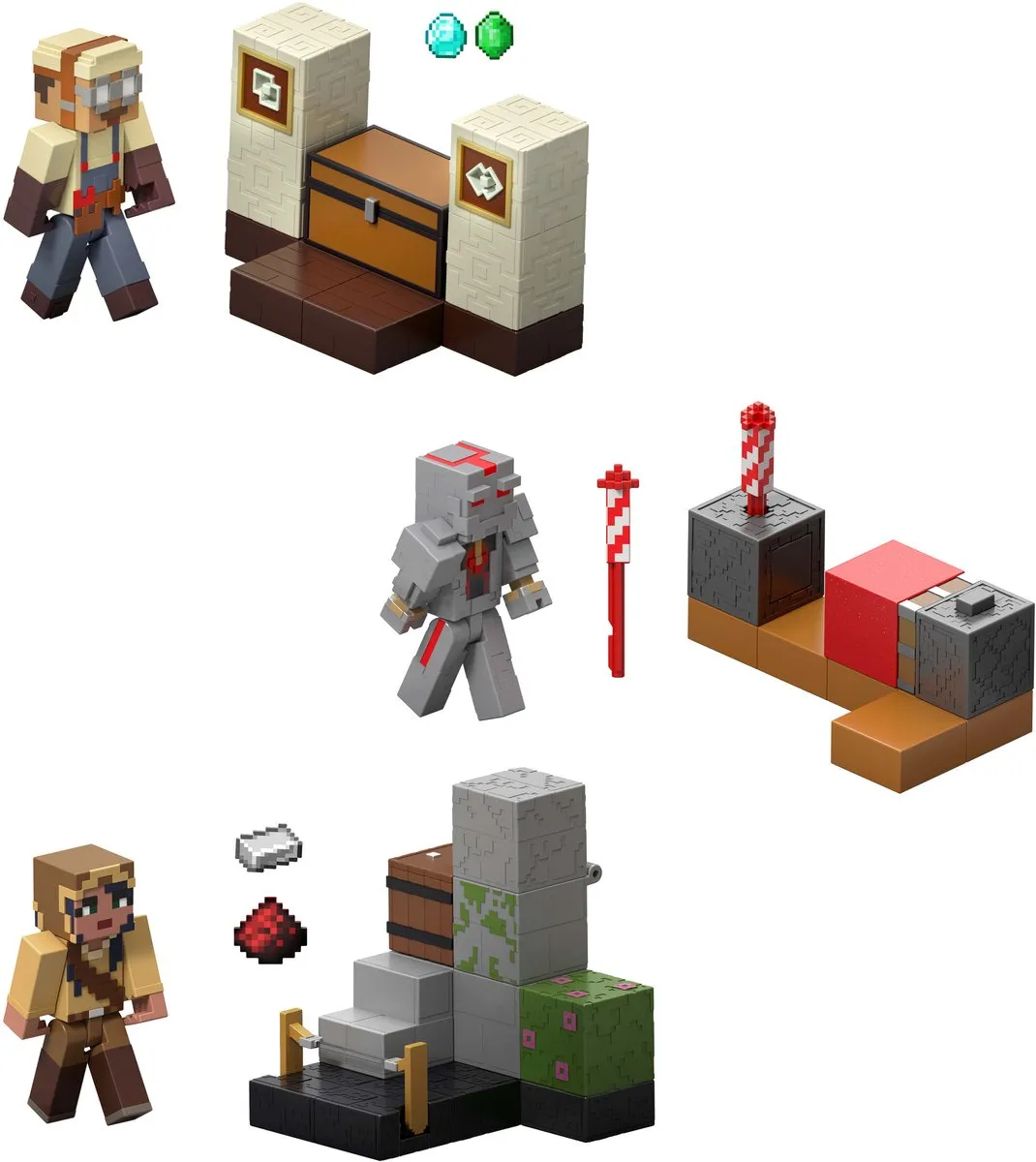 Minecraft Redstone Charged Protector Vuurwerklanceerder JKK10 - Meerkleurig - afbeelding 6 van 6