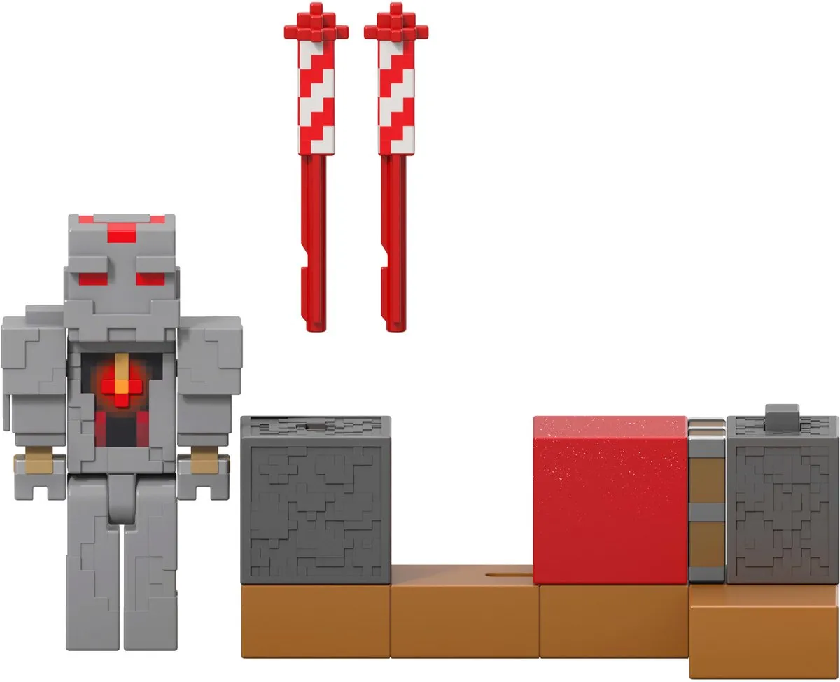 Minecraft Redstone Charged Protector Vuurwerklanceerder JKK10