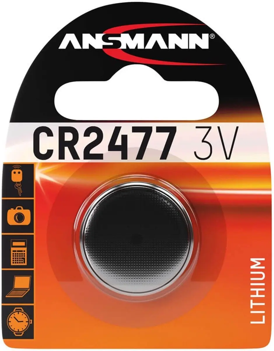 Ansmann Knoopcel Lithium CR2477 1000mAh