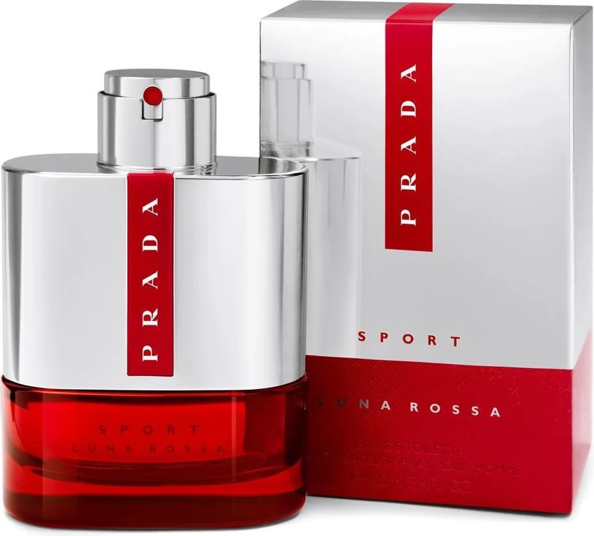Prada Luna Rossa Sport Heren Eau de Toilette 100ml - afbeelding 6 van 6