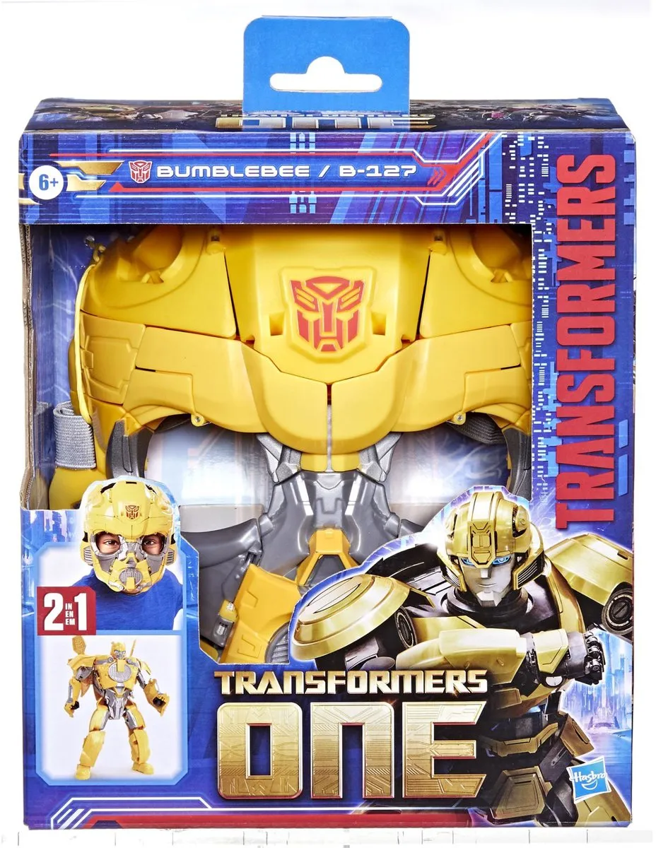 Transformers One Bumblebee B-127 2-in-1 Masker-Actiefiguur