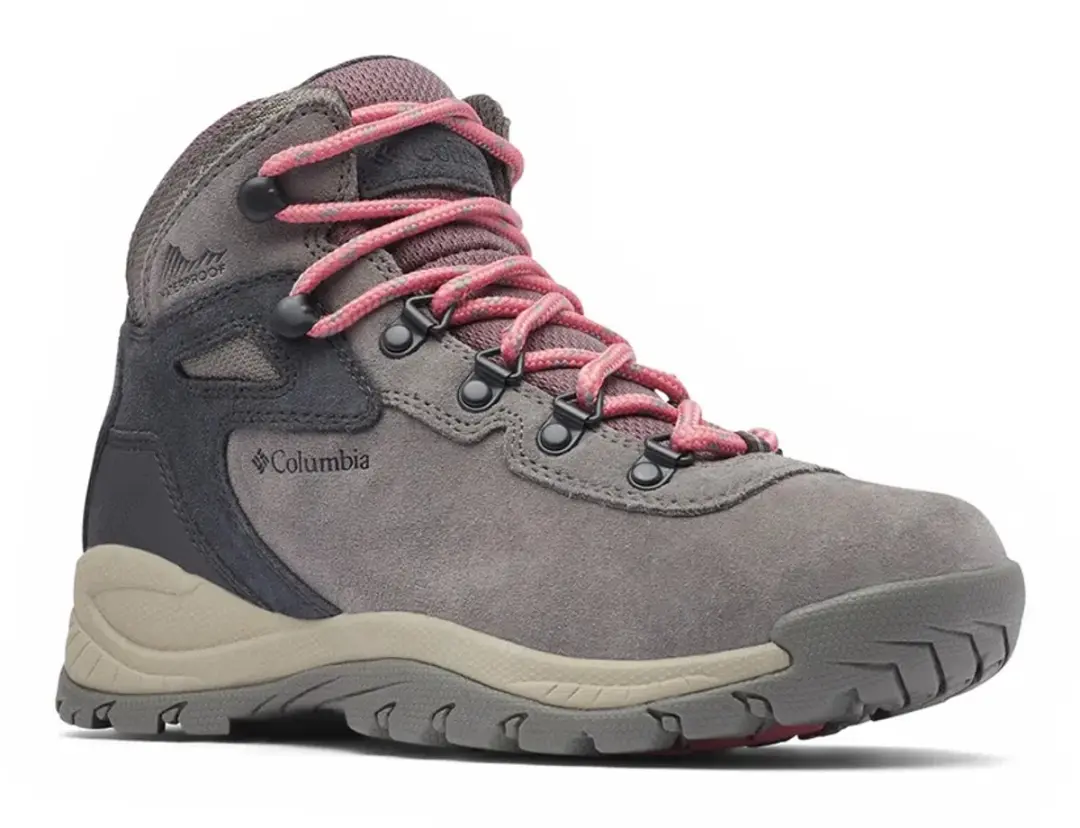 Columbia Newton Ridge Plus Waterproof Dames Wandelschoenen - Stratus/Canyon Rose - afbeelding 2 van 6