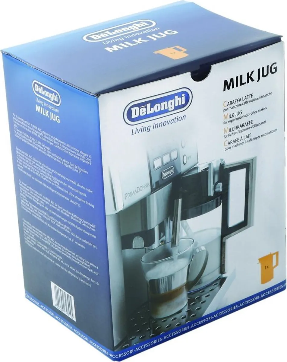 De'Longhi Melkkan 5513211641 - 0.3L - Zwart