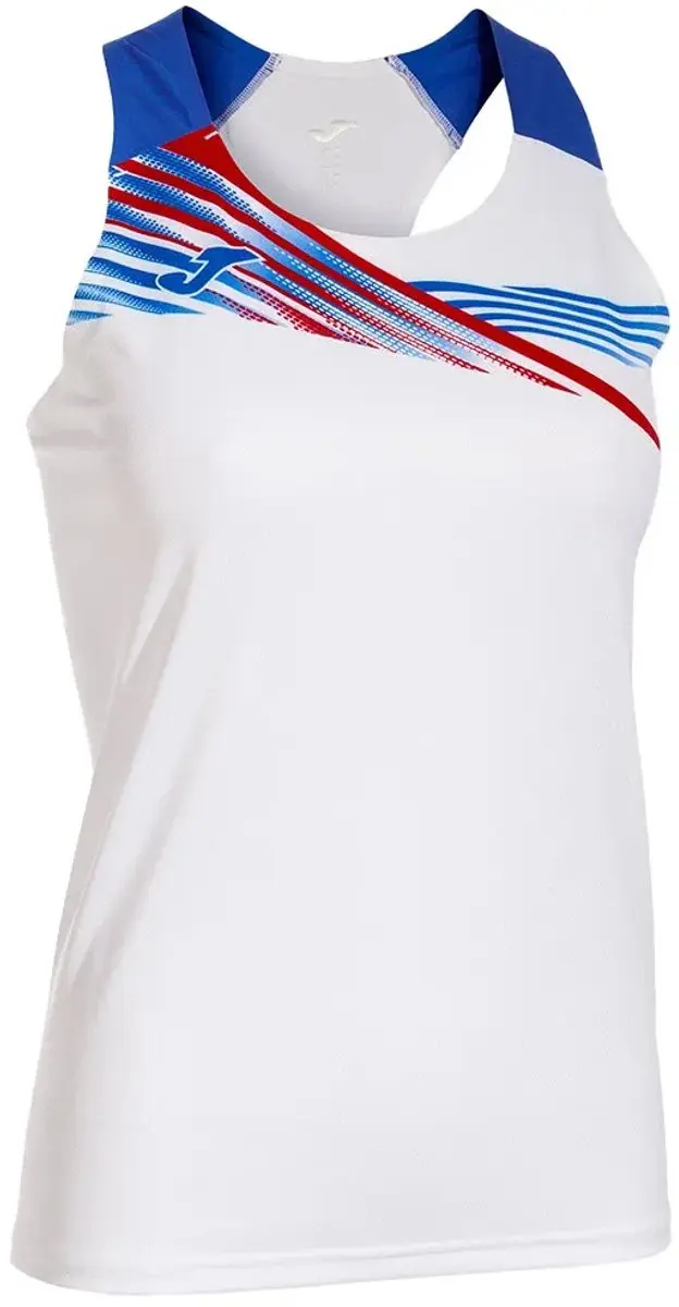 Joma Elite X Mouwloos T-shirt Wit L