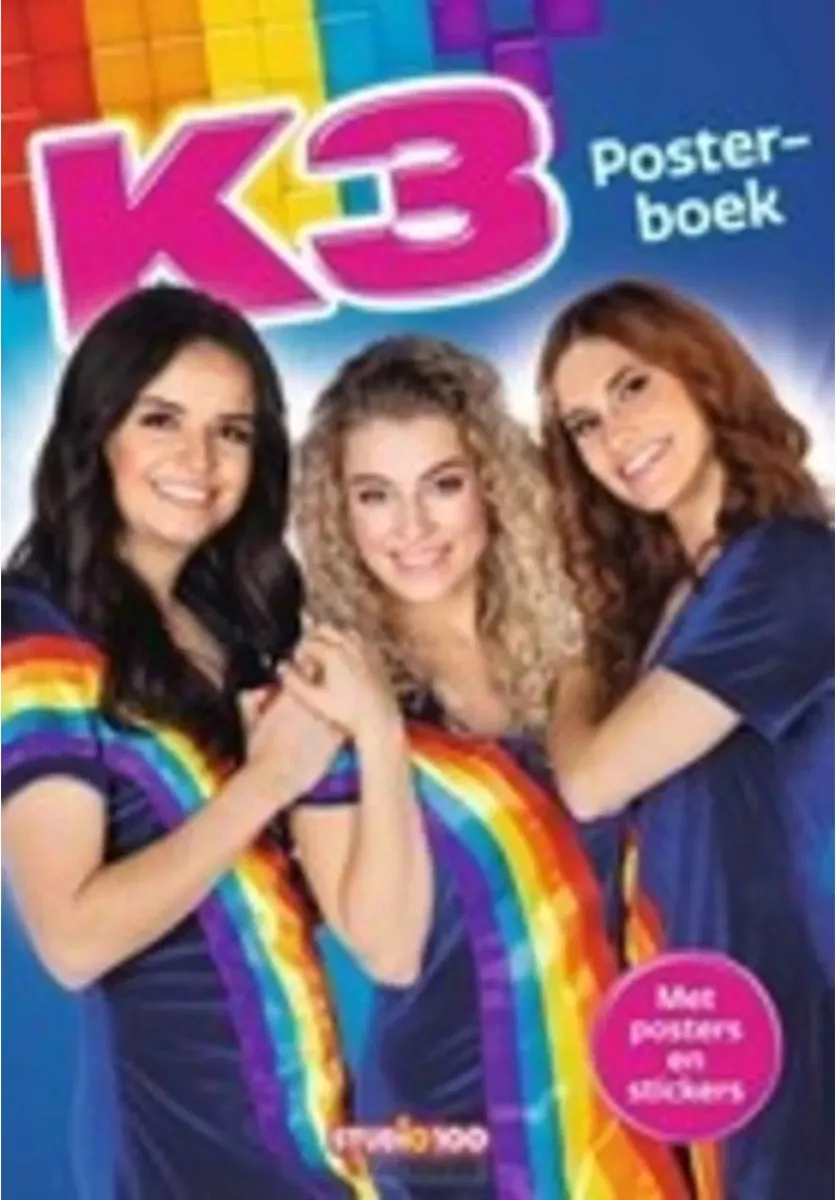 K3 Posterboek - Multicolor