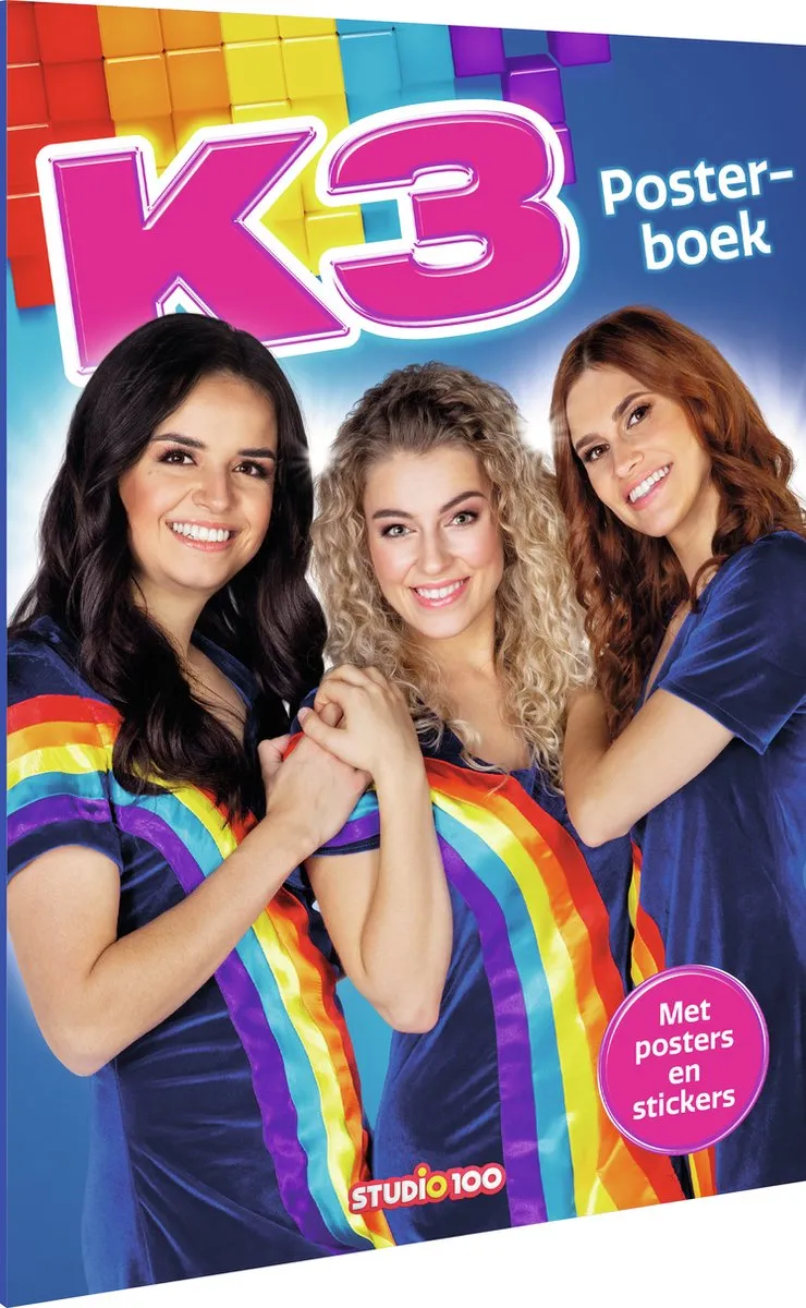 K3 Posterboek - Multicolor