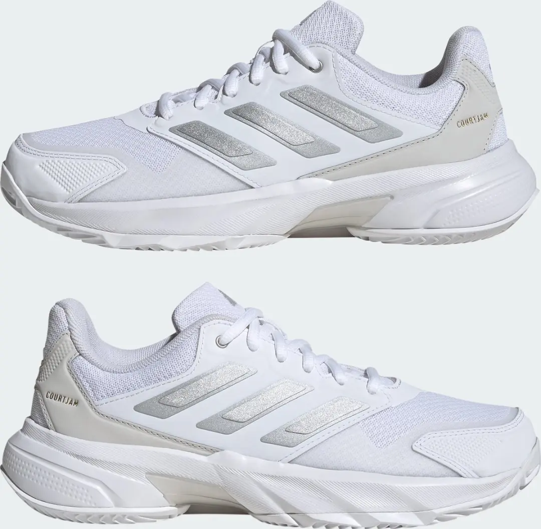 Adidas Performance Courtjam Control 3 Tennisschoenen Wit - afbeelding 6 van 6
