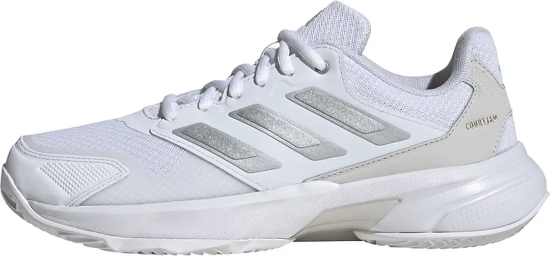 Adidas Performance Courtjam Control 3 Tennisschoenen Wit