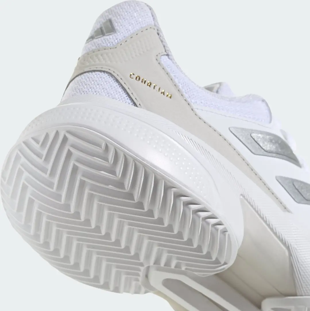 Adidas Performance Courtjam Control 3 Tennisschoenen Wit